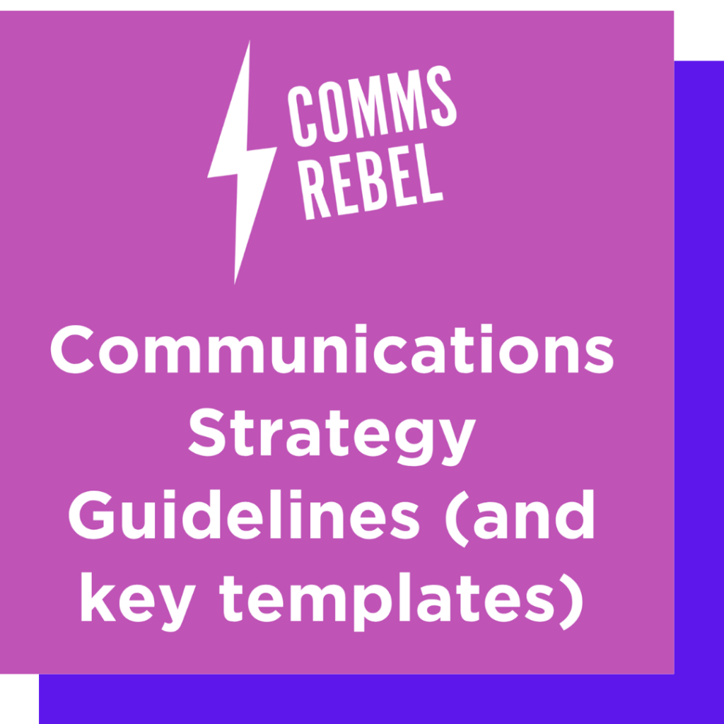 Communications Strategy Guidelines