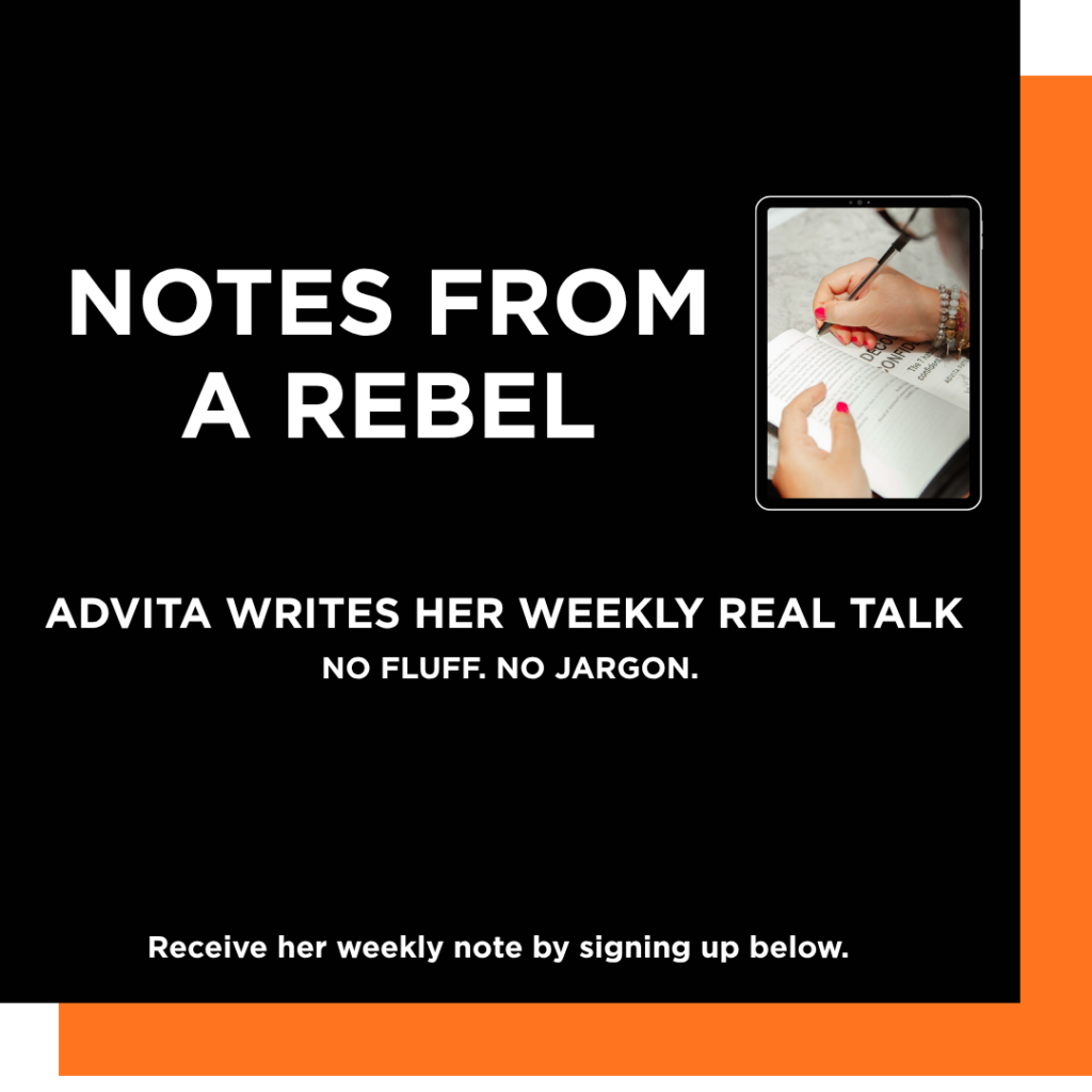 Notes from a rebel newsletter